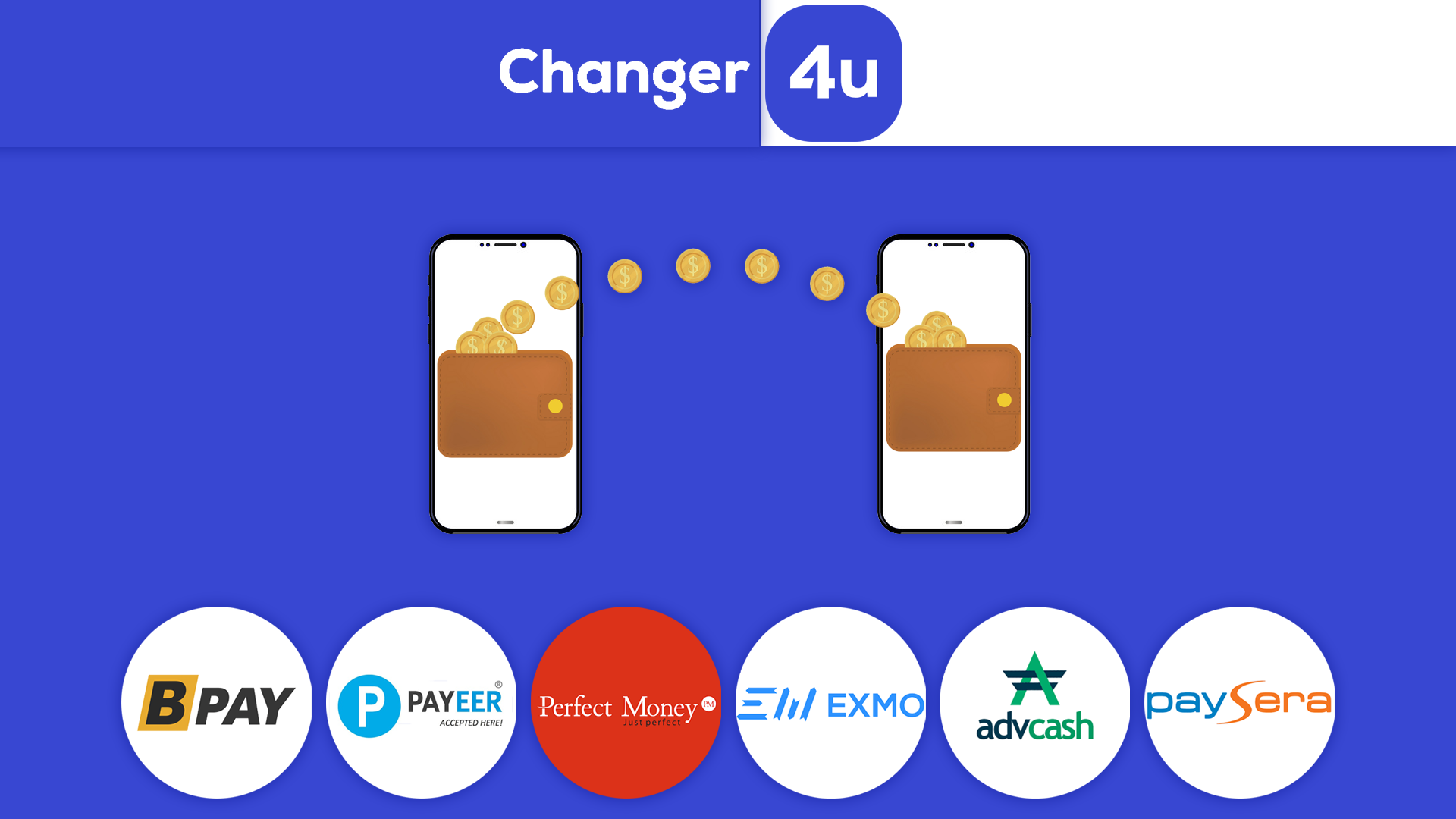 BPAY на платформе обмена и отправки электронных валют – Changer4u