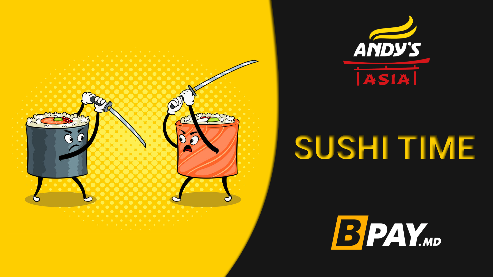 🍣 SUSHI TIME: Andy’s Asia cu BPAY