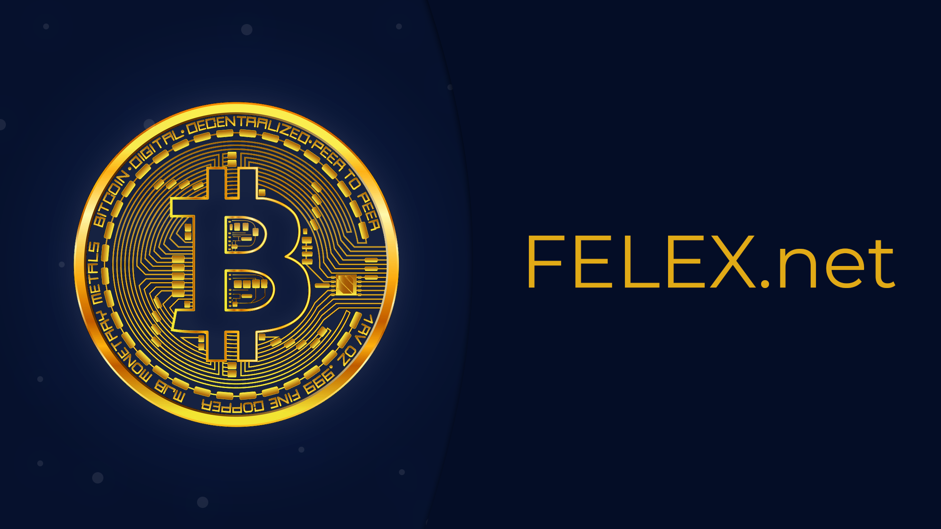 🇲🇩 Покупай и продавай Bitcoin на криптобирже FELEX.net