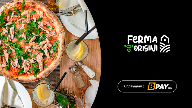 Оплата кошельком BPAY в Ferma cu Origini Pizza