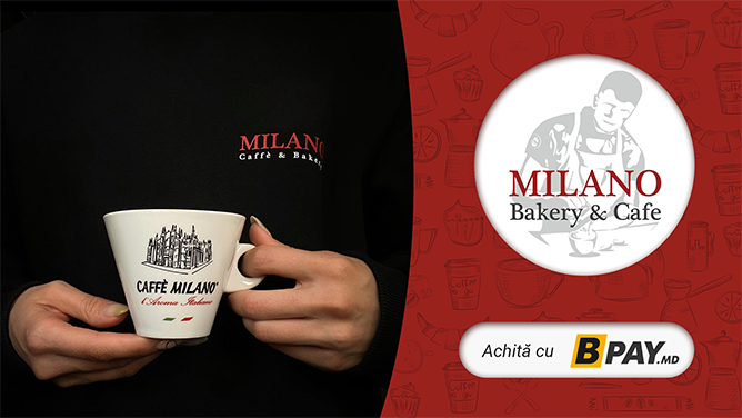 Achită nota de plată cu portofelul BPAY la Milano cafe & Bakery
