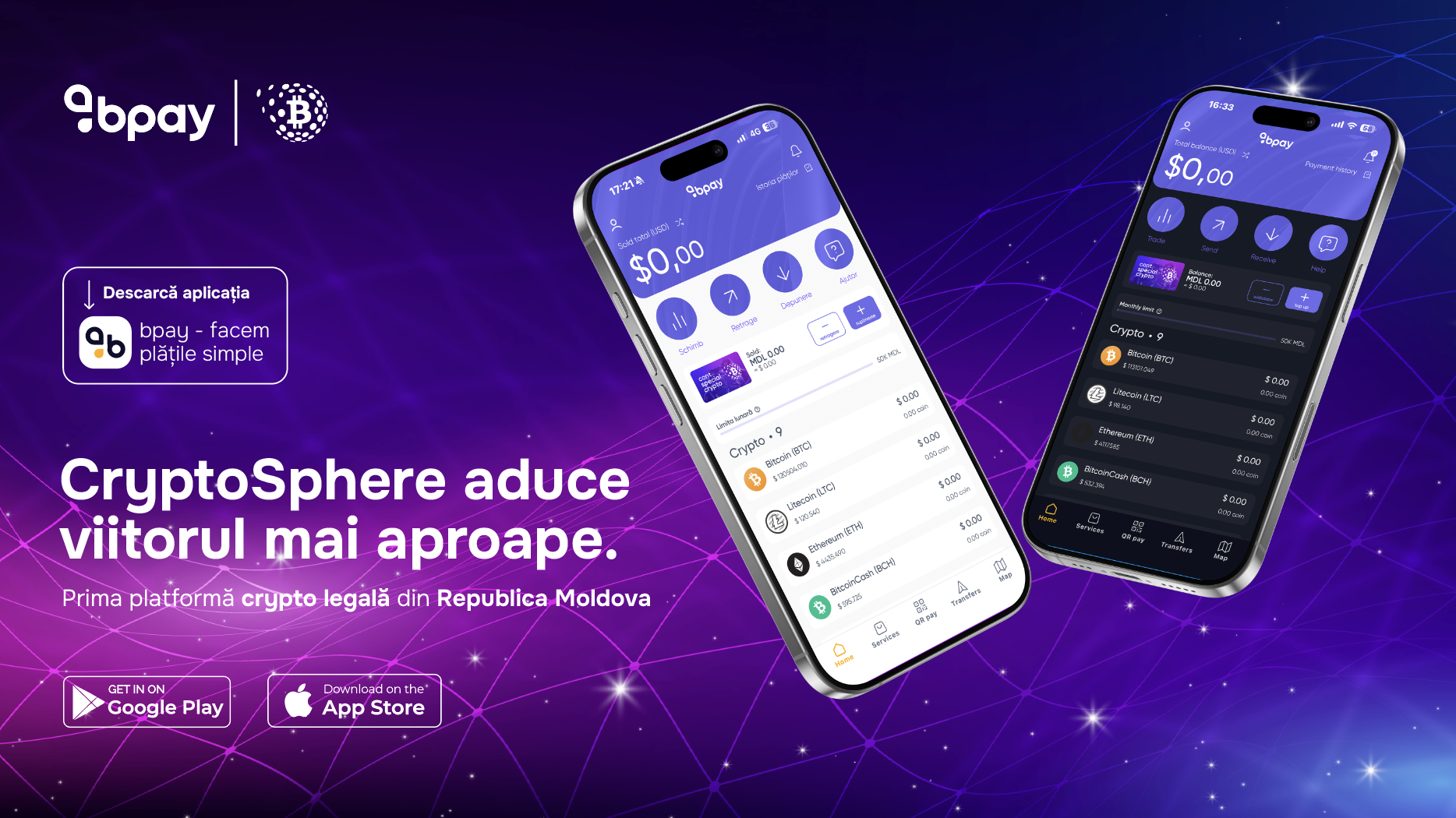 CryptoSphere: Prima platformă crypto legală din Moldova – ce este și cum o poți folosi simplu