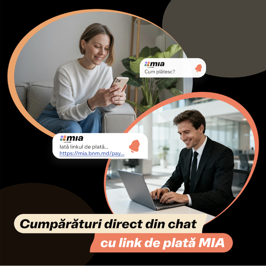 Покупки прямо в чате — с платежной ссылкой MIA