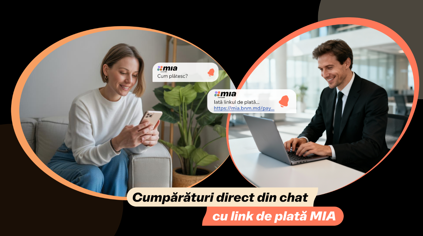 Покупки прямо в чате — с платежной ссылкой MIA