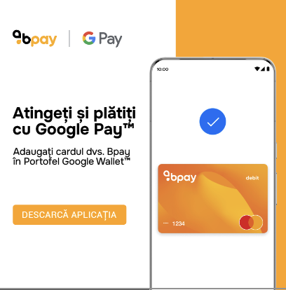 Теперь Вы можете добавить свою карту Bpay в Google Кошелёк и оплачивать через Google Pay™