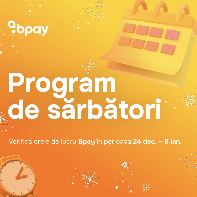 🎄 Специальный график работы Bpay в период зимних праздников